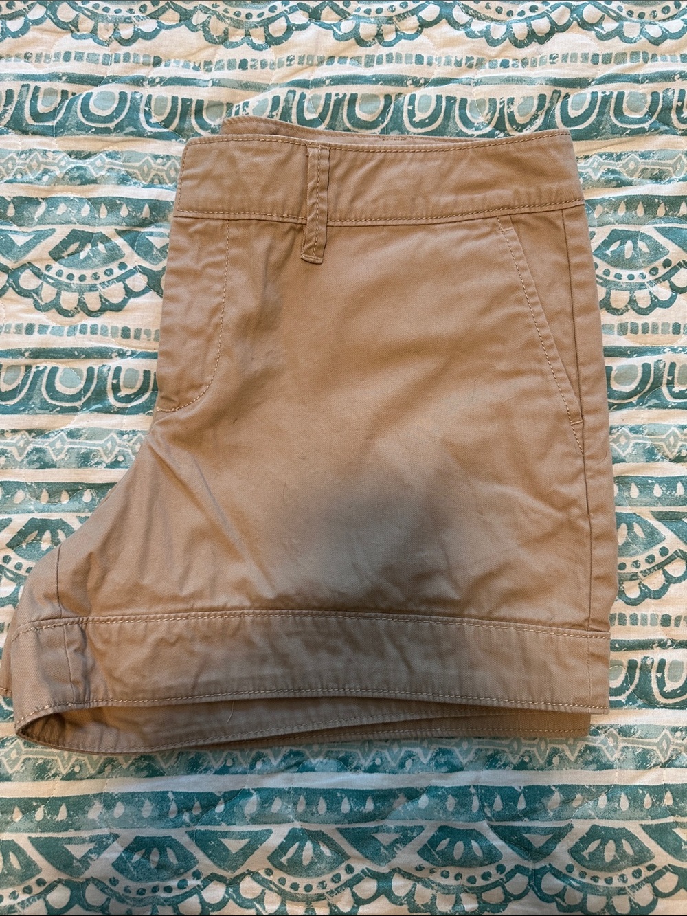 GAP Beige/Tan Women's Bermuda Shorts